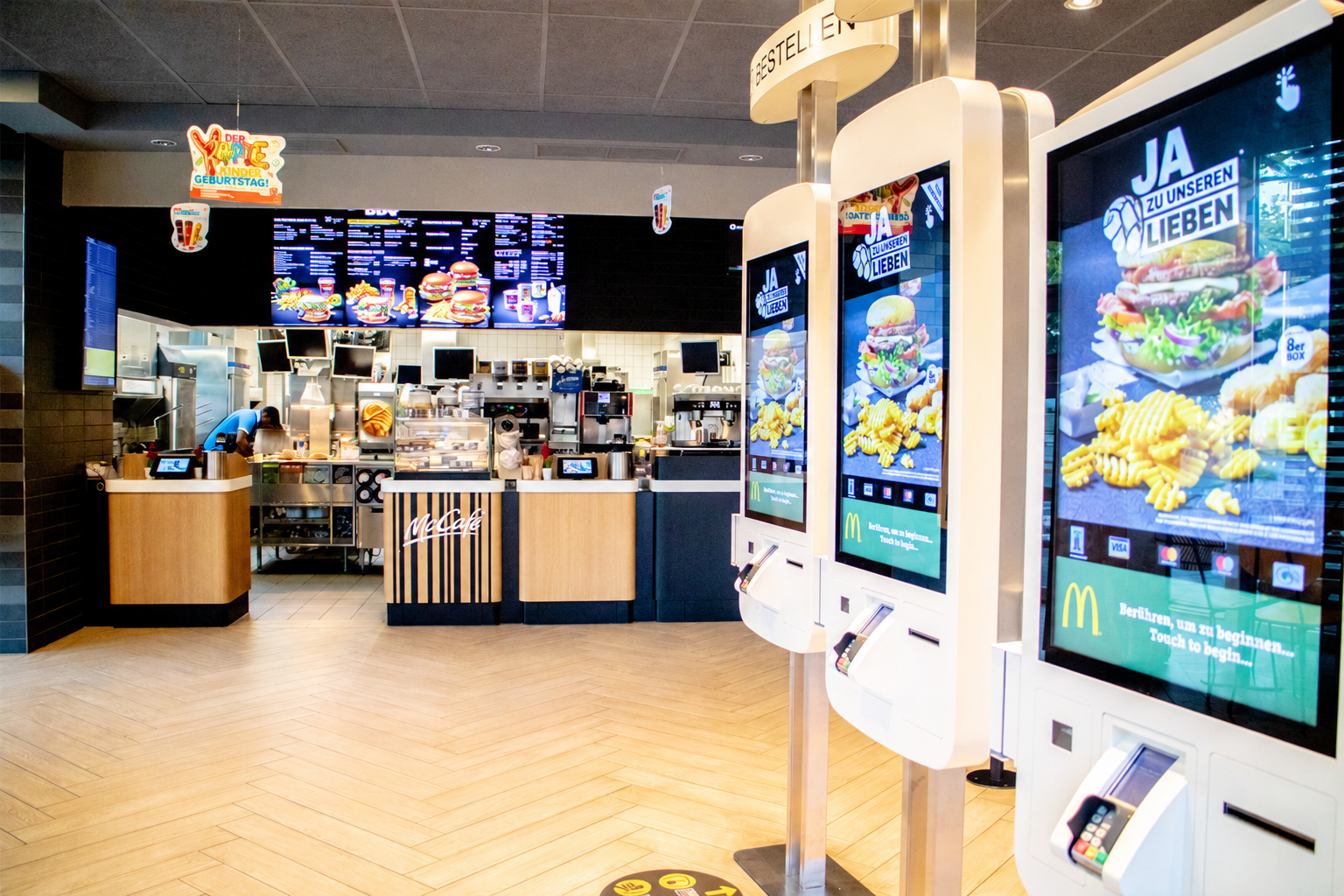 Einblick in das McDonald’s Restaurant Ravensburg