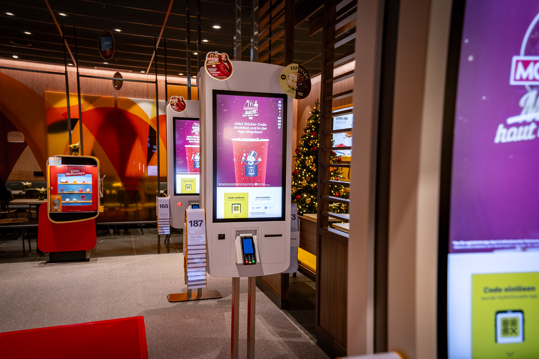 Einblick in das McDonald’s Restaurant Bad Waldsee